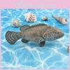 Sea Anglerfish Epinephelus Animal Fish Model Desktop Decor Collector Display