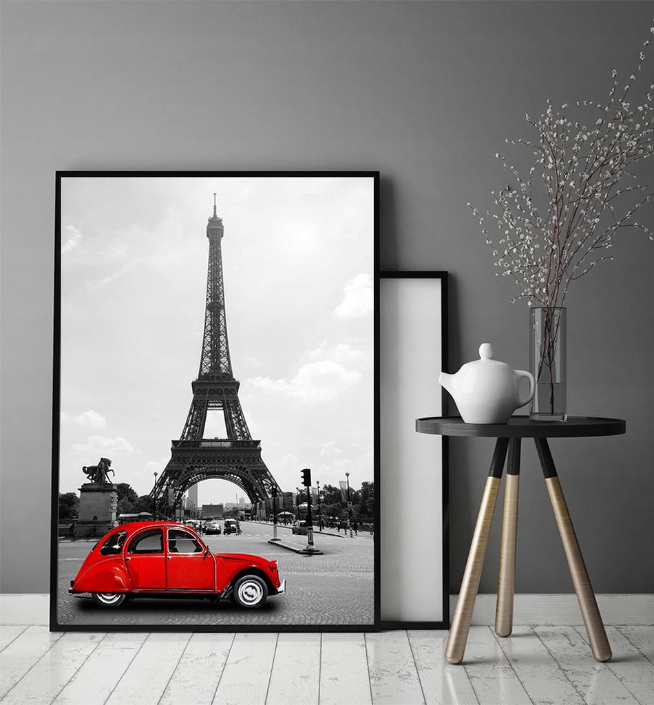 Picture poster In a frame 33x43 cm Paris P941