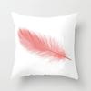 Pink Flower Pillowcase Wedding Gift Bedroom Sofa Decoration Bed Pillow Cover Home Decor Car Cushion Cover Cute Pillow Case 45*45