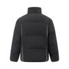 Li Ning Sports Lifestyle Series Warm 3D Loose Stand Collar Letter Printed Down Jacket Men Jacket AYMV257-3