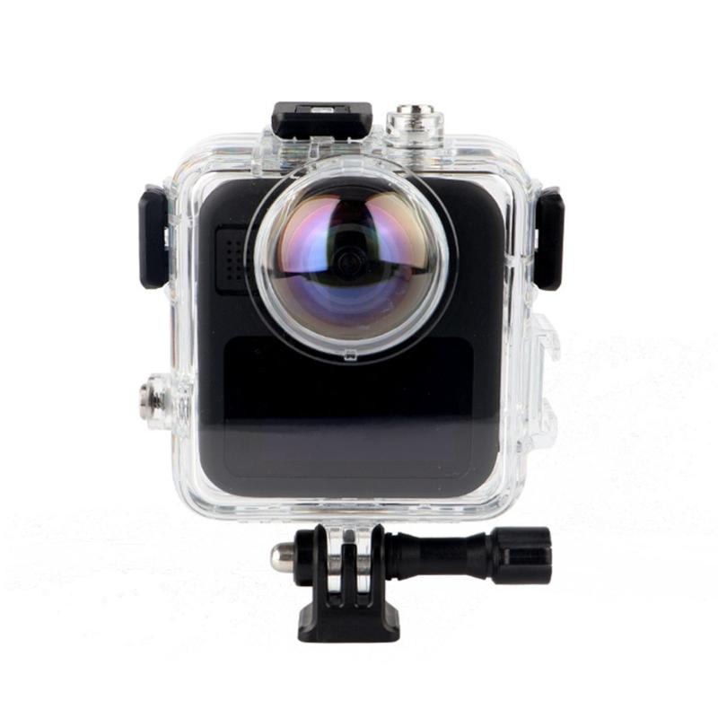 Visible Housing For Max2 Action Camera Diving Case Pressure Proof Structure Shell Universal 2Prong Interfaces Mount