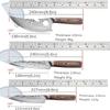 Stainless Steel Boning Knife Kitchen Hand Forged Wooden Handle Butcher Knife Meat Cutting Fish Cutting Knife Household Kitchen Accessories
