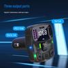 Bluetooth Car FM Transmitter & MP3 Player with High-Quality Sound and Cigarette Lighter Charger