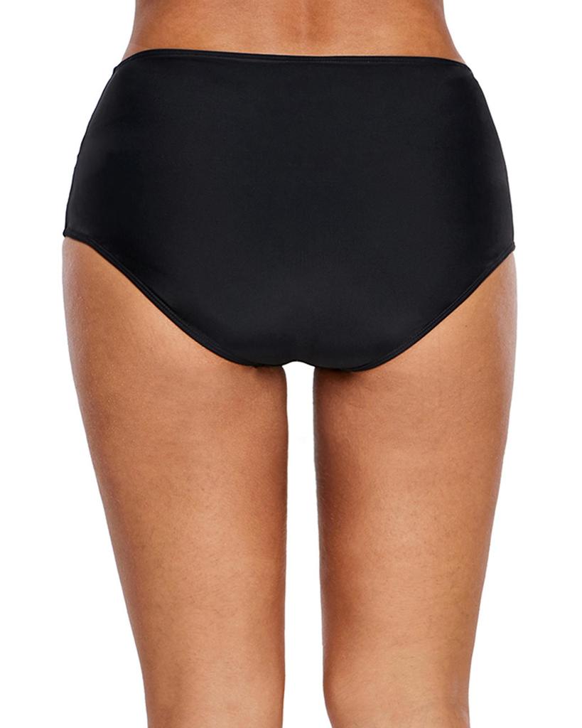 Azura Exchange Lace Panel Swim Bottom