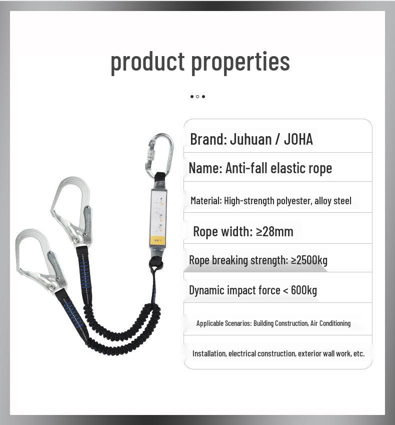 Five-Point Full Body Fall Protection Safety Harness for Electricians