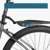 1 Set Bicycle Fender PP Soft Plastic Suitable Bicycles Rear Shock BIKE Thicken Tire Mudguard MTB Splash Protector Bicycle Part