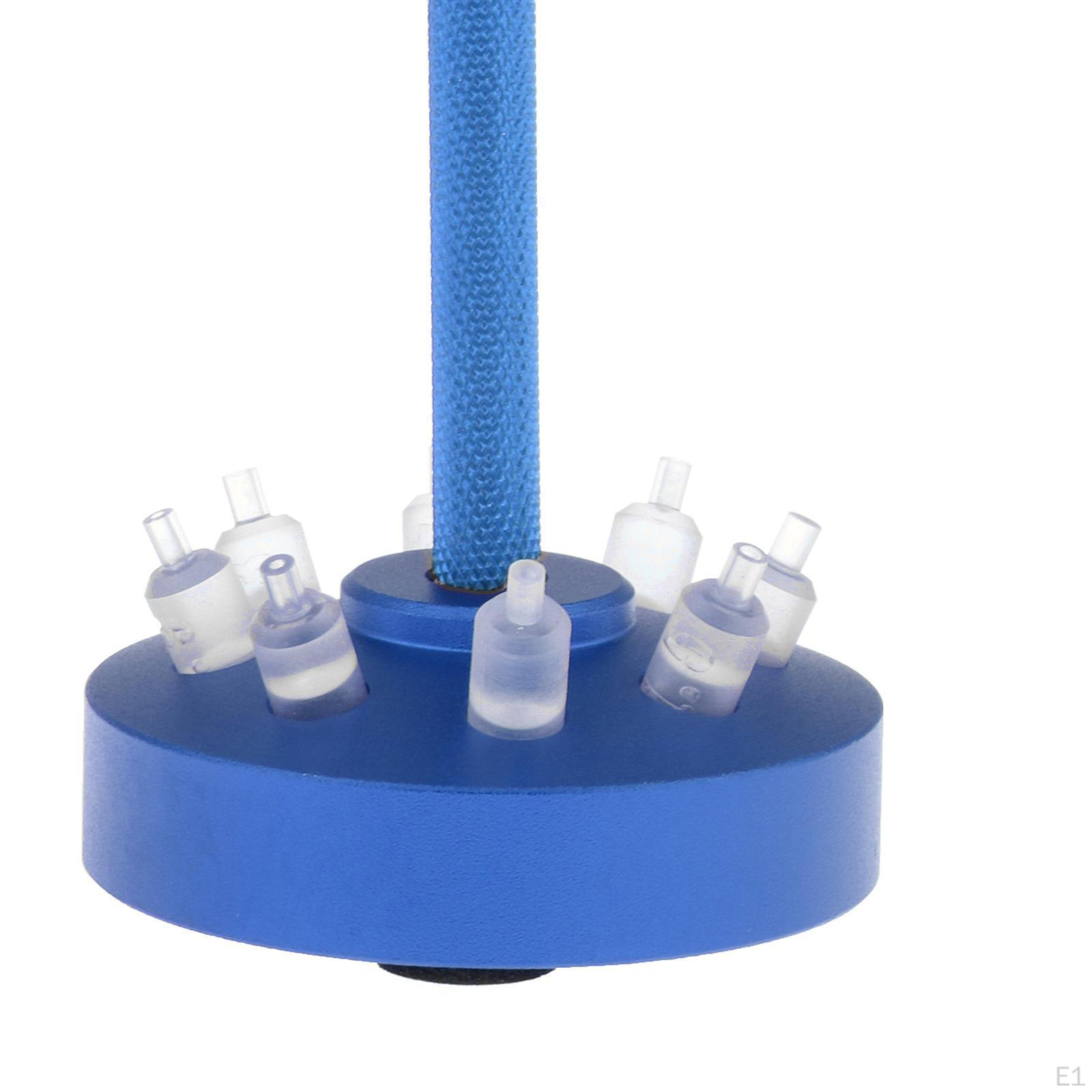 Комплект ручного пресса для точных часов со стальными компонентами синий — фото 3