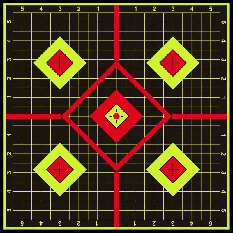 

Brangdy Fluorescent Yellow Splatter Target Stickers
