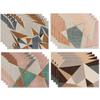 Elegant Geometric Striped Placemat Kitchen Dining Room Dining Table Anti-scalding Heat Insulation Mat
