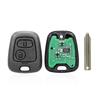 2 Buttons Key Fob Replacement 433MHz Remote Car Key Fob Car Keyless Entry Remote Control for Citroen Saxo Picasso Xsara Berlingo