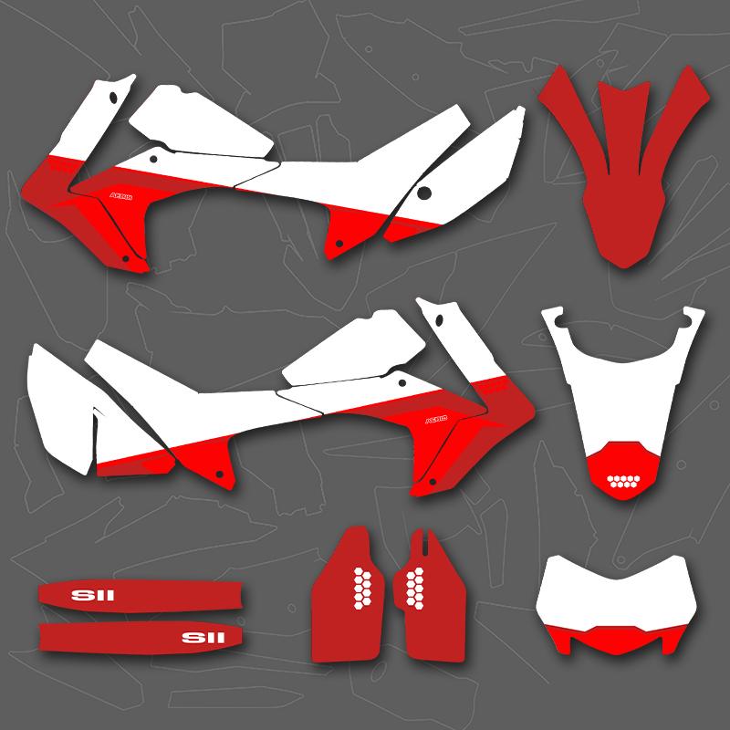 DSMTECH Motorcycle Graphics Background Decals Stickers Kits for HONDA CRF250L 2012-2015 2016 2017 2018-2020 012