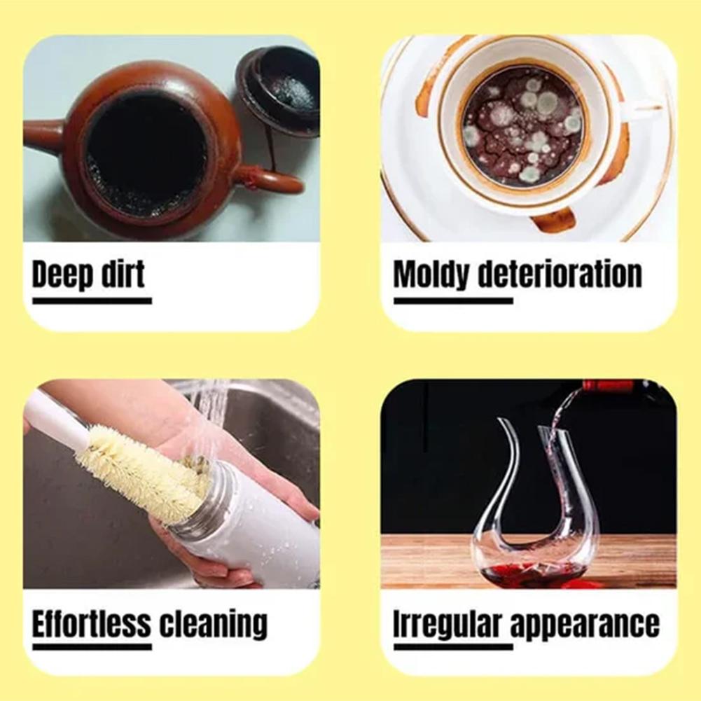 Çaydanlık Temizleme Tabletleri Çok Amaçlı Güçlü Temizleme Kireç Çözme Koku Giderme Efervesan Tabletler Banyo Ev Mutfak İçin