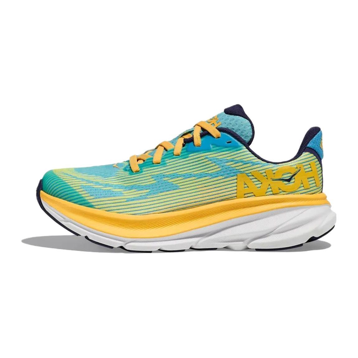 HOKA Clifton 9 Детские Кроссовки для плавания Day Lettuce Синие 1131170-SMD 40