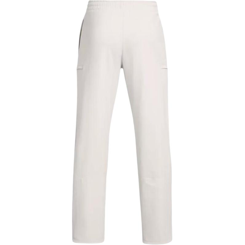 Under Armour Curry DNA Fleece Fashion Versatile Sports Pants Men bottoms White Clay 1387113-114