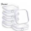 Electronics Cable Holder Hard Shell Storage Case, Portable Transparent Organizer Box, Travel Gadget Box Daily PET for Small And Jewelry Pill