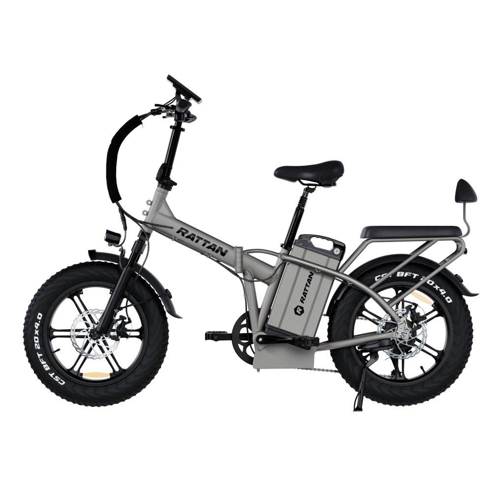 RATTAN LM ULTRA Elektrofahrrad Spitzenleistung 1800W Bürstenloser Motor 48V40.5Ah Akku All-Terrain Fat Tire E-Bike für schwere Pendelfahrten Offroad-Abenteuer