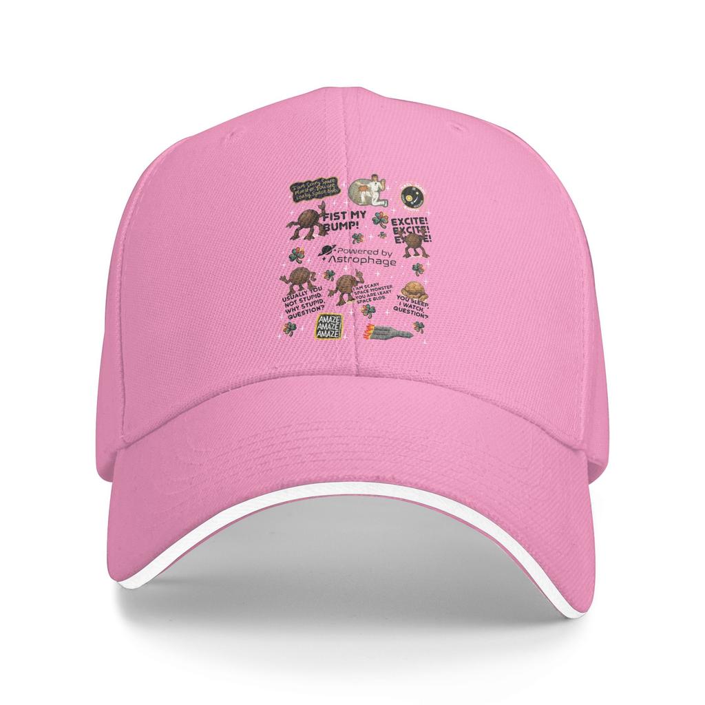 Project Hail Mary Space Rocky Baseball Cap Fashion  Sandwich Cap for Men Women Adjustable Dad Hat Fishing