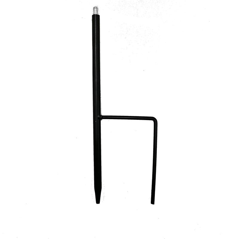 Garden Outdoor Single Hook With Base Single Hook For Plant Baskets Garden Heavy Duty Bird Feeder Pole