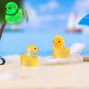 Luminous Landscape Micro Duck Resin Ornament Gardening Desktop Accessories Mini