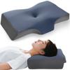 Neck-relieving Memory Foam Pillow for a Comfortable Sleep: Adjustable Height from Low To High, Made with OEKO-TEX [Doctor-recommended, Shoulder