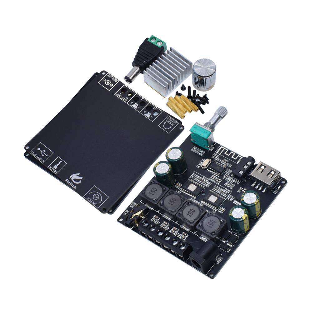 LIZAO TPA3116 Bluetooth 5.0 HIFI Digital Amplifier Board 100W×2 Stereo Audio Amp ZK-1002 Home Theater