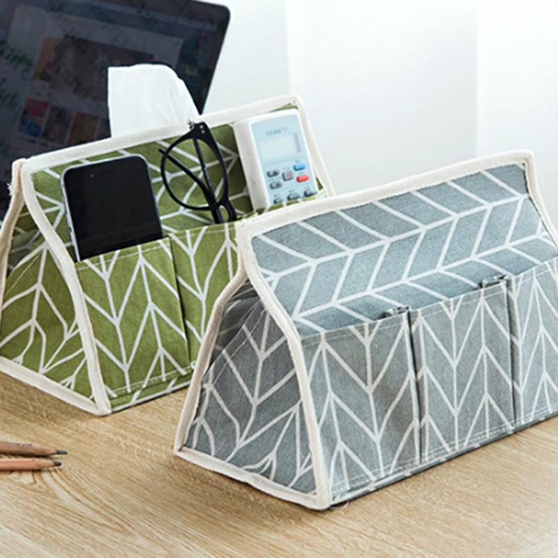 Pastoral Wind Baumwolle Lagerung Tissue Box Tissue Halter Desktop Schutt Tissue Abdeckung Wohnzimmer