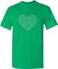 Heart Clovers Irish St. Patrick'S Day Funny T Shirt | Lucky Shamrock Funny St Patricks Day Shirts | Pats Sarcastic Saint Tees