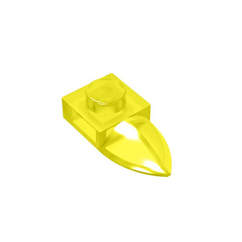 10PCS 49668 Unilateral Sharp Corner Building Block Moc Color Teeth Accessories Compatible with Brick Children Toy