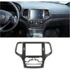 Carbon Fiber GPS Navigatie Paneel Cover Trim Voor Jeep Grand Cherokee 2014-2018