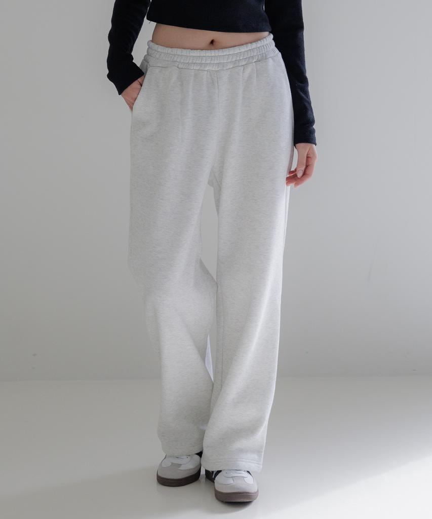 KITTY POTTERY Essentials Semi-Wide Sweatpants Black