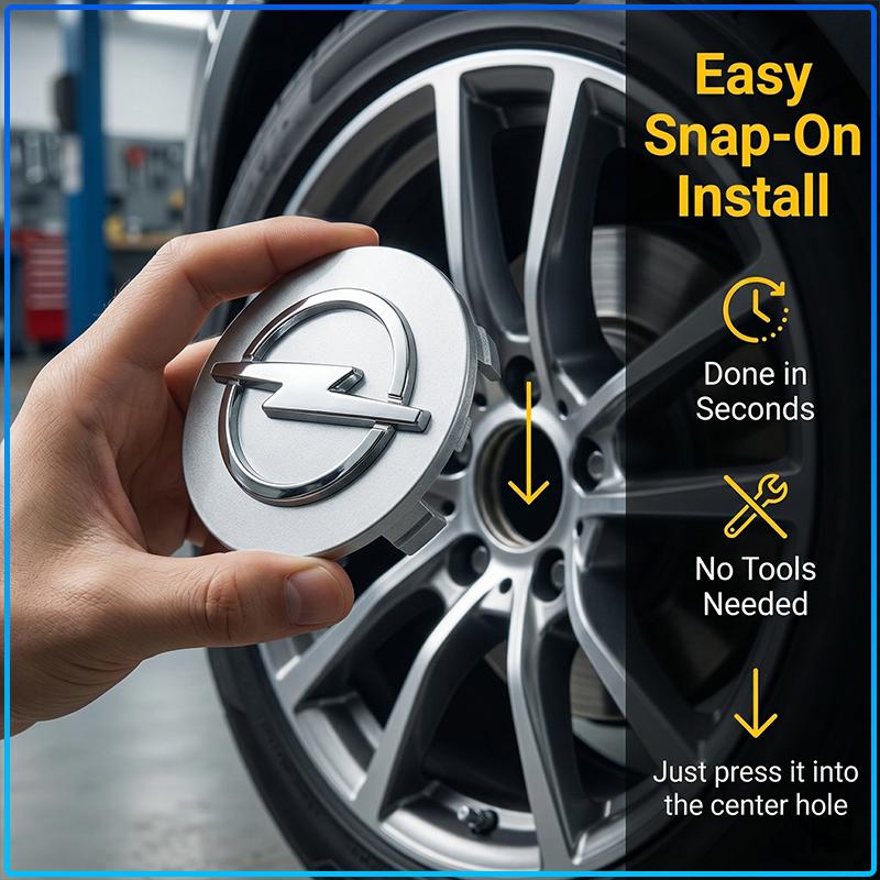 For Opel Crosa D Astra H Insignia Astra J Zafira B Mokkaastra Vivaro Astra G 4Pcs 56mm Car Wheel Center Caps Hub Cap Covers Emblem