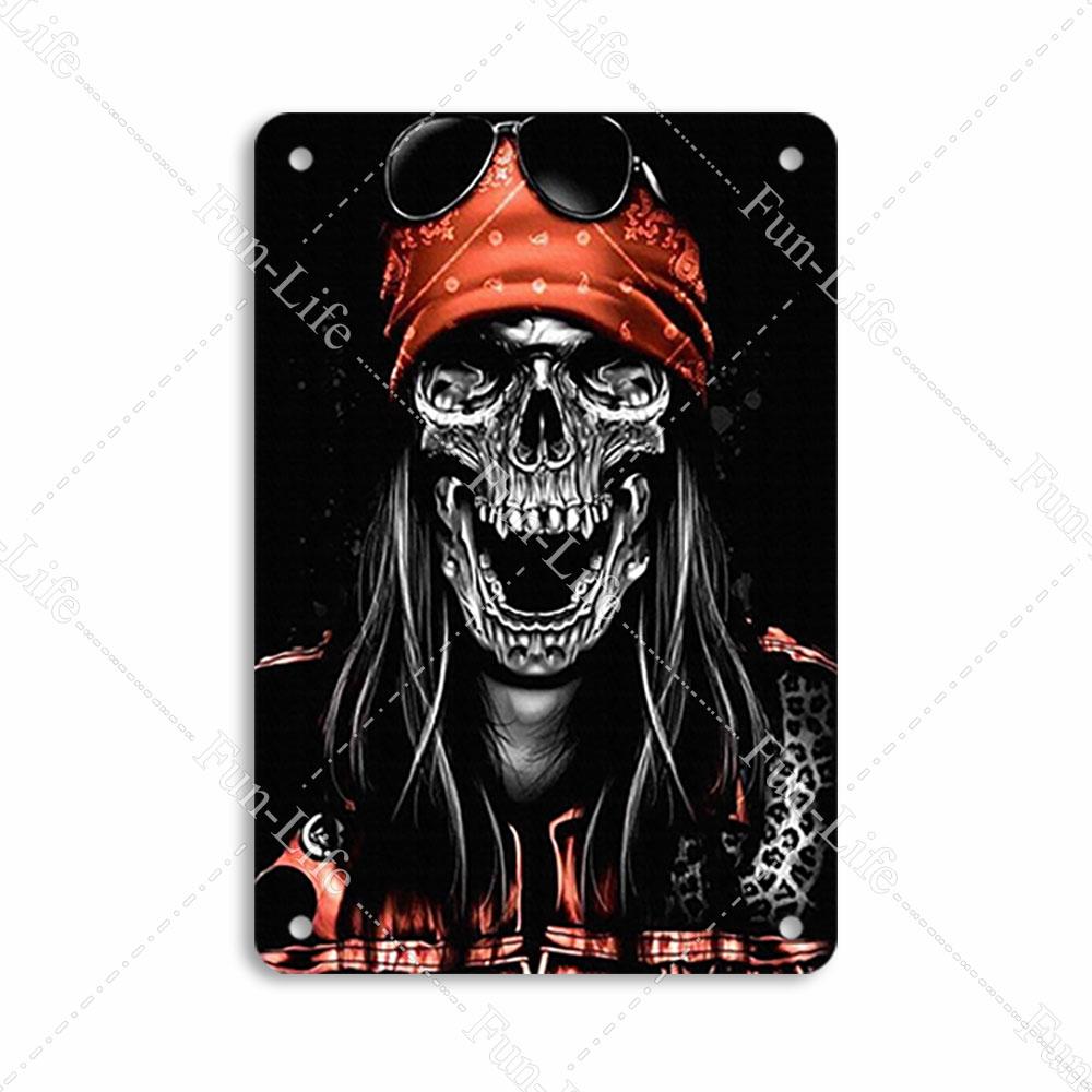 Easter Plaque Metal Tin Signs Shabby Chic Painting Poster Skeleton Vintage Wall Art Sticker Pub Bar Home Casino Decor 20x30 cm