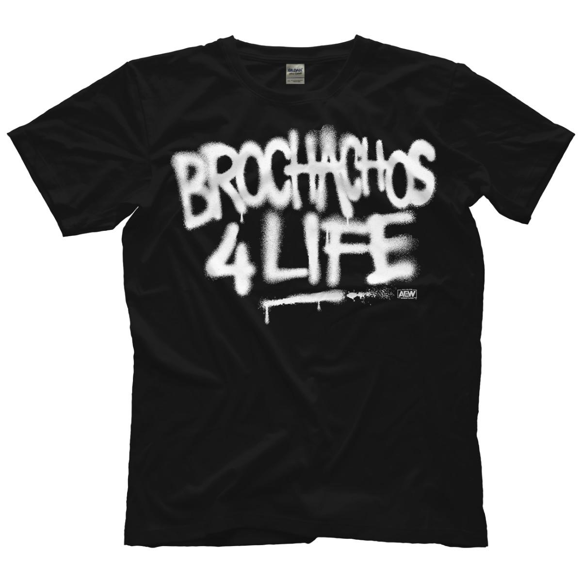 MJF & Adam Cole - Brochachos 4 Life AEW Official T-Shirt S разноцветный