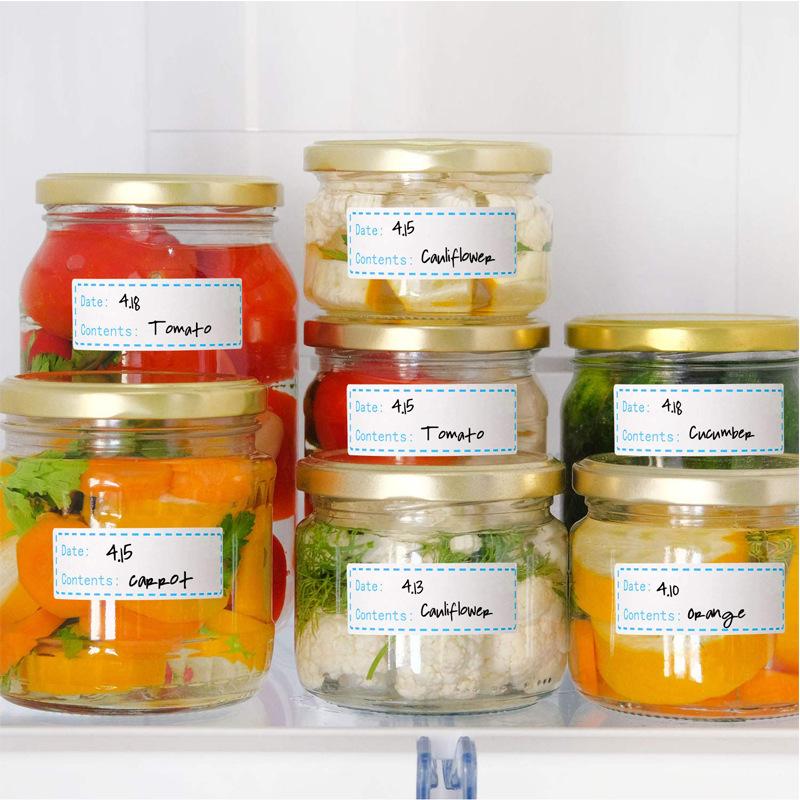 High-Standard 125 Superior-Grade Labels/Roll First-Class Food High-Standard Storage Top-Grade Label Top-Grade Removable First-Class Frozen