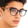 Imitation Wood Grain Eyeglass Men's Reading Glasses Optical Lenses Grade Glasses Prescription For Eyepieces Anti-glare Lenses