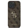 Guess Guhcp16L4Gmgbr Iphone 16 Pro 6.3 Brązowy/Brown Hardcase 4G Duże Logo