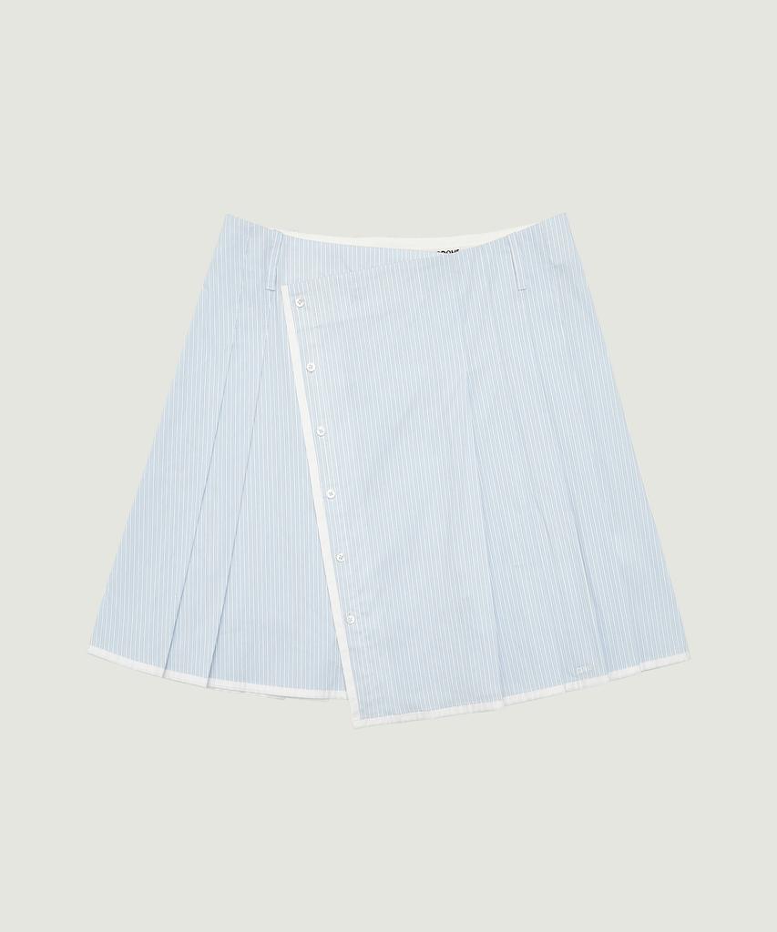 Grove Sena Midi Skirt (Light Blue)