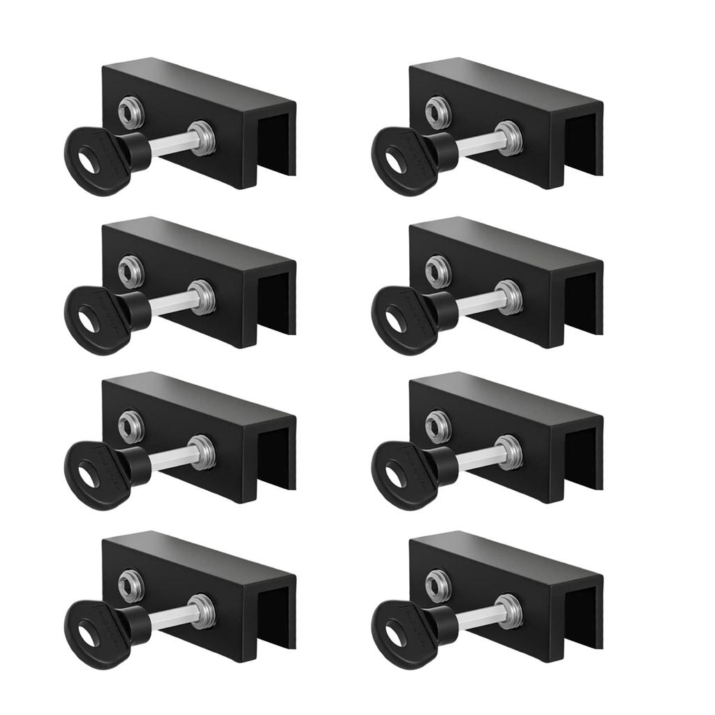 Adjustable Sliding Window Stops Security Window Locks with Keys for Vertical and Horizontal Sliding Windows Enduring