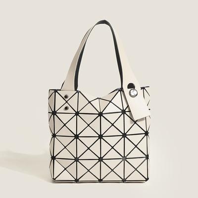 Handtasche Persönlichkeit Splicing Tasche I Diamant Diamant Karo Tasche Drei Karo Handtasche Damen Geometrisch Mini Quadratische Box