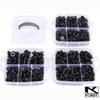 kkjoy 620Pcs Auto Rivet Clips Bumper Door Fender Fasteners suit for most vehicles