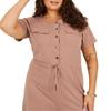 BRAVE SOUL Womens/Ladies Wide Leg Short-Sleeved Jumpsuit