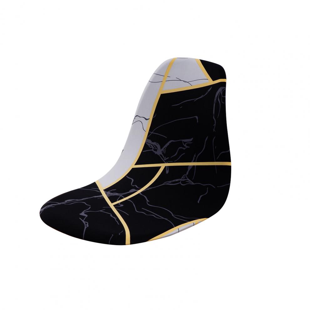 

1 шт. современный чехол для стула с геометрическим узором, 360 градусов, полная защита, универсальный эластичный чехол для стула, для вечеринки, банкета в общежитии