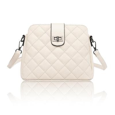 Haroi Women's Crossbody Shoulder Bag, Genuine Leather, Small, Lightweight, Large Capacity, Quilted Mini Shoulder Bag, Casual Bag, Pochette, Mini Bag