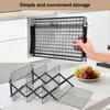 Black Silver Cooling Rack Wire Grid Grid Holder High Quality Baking Cooling Tray  Baking