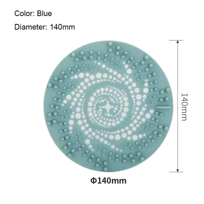 1Pc Hair Filter Sink Anti-blocking Strainer Bathtub Shower Floors Drain Stoppers TPR Kitchen Deodorant Plug Bathroom Accessories