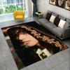 Kpop B-BTS Kim Tae Hyung V Carpet Rug for Playroom Bedroom Living Room Sofa Home Decor,kids Area Rug Non-slip Floor Mat Gift