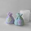 Gift Bag Candle Silicone Mold for Handmade Desktop Decoration Gypsum Epoxy Resin Aroma Candle Mould for Home Decoration