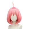 Pink Anime Style Cos Wig, Long Hair For Girls Performance