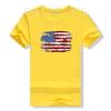 American Flag USA United States of America US 4th of July T-Shirt Funny Patriotic Graphic Tee Top Short Sleeve UnisexClothes