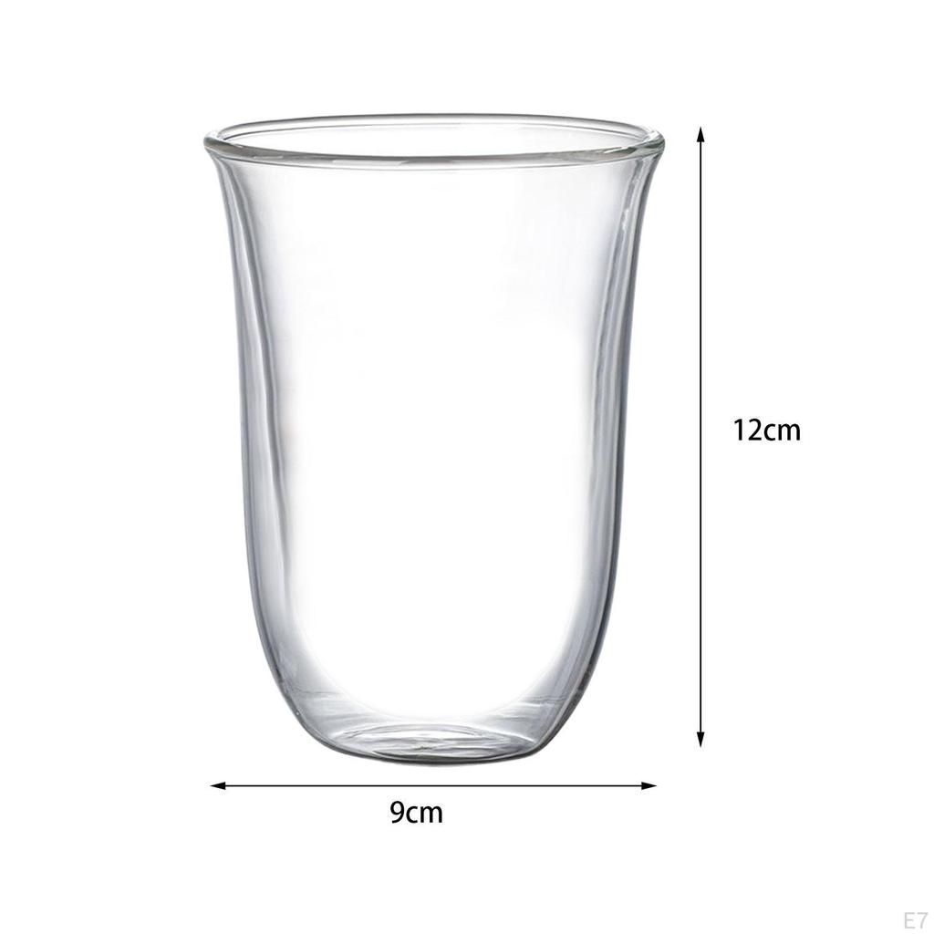 Doppelwandige Tassen Schichtglas Tassen Teetasse Hitzebeständig Espresso Kaffee